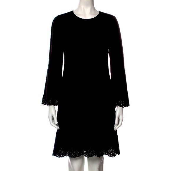 Kobi Halperin A line tier lace dress with bell sleeves and pockets - XS-S new